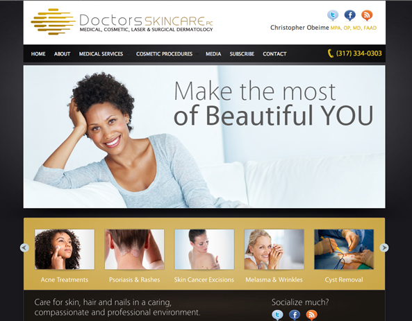 Doctors Skin Care New Website